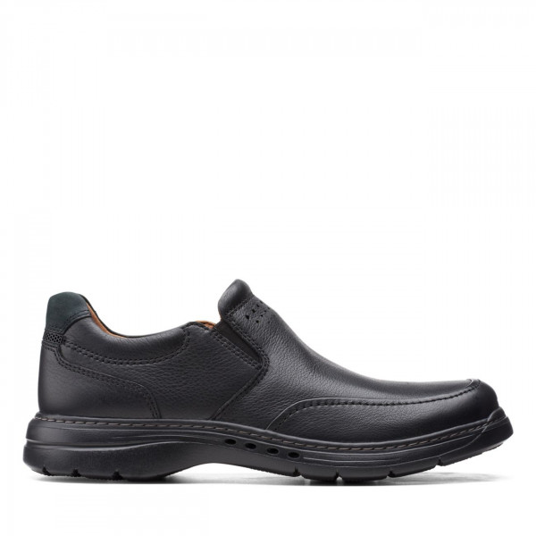 Un Brawley Step Black Leather Un Brawley Step Black Leather