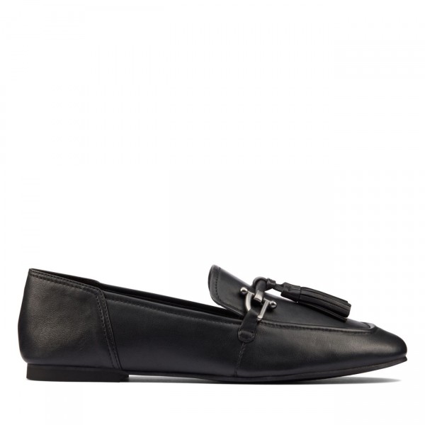 Pure 2 Tassel Black Leather Pure 2 Tassel Black Leather