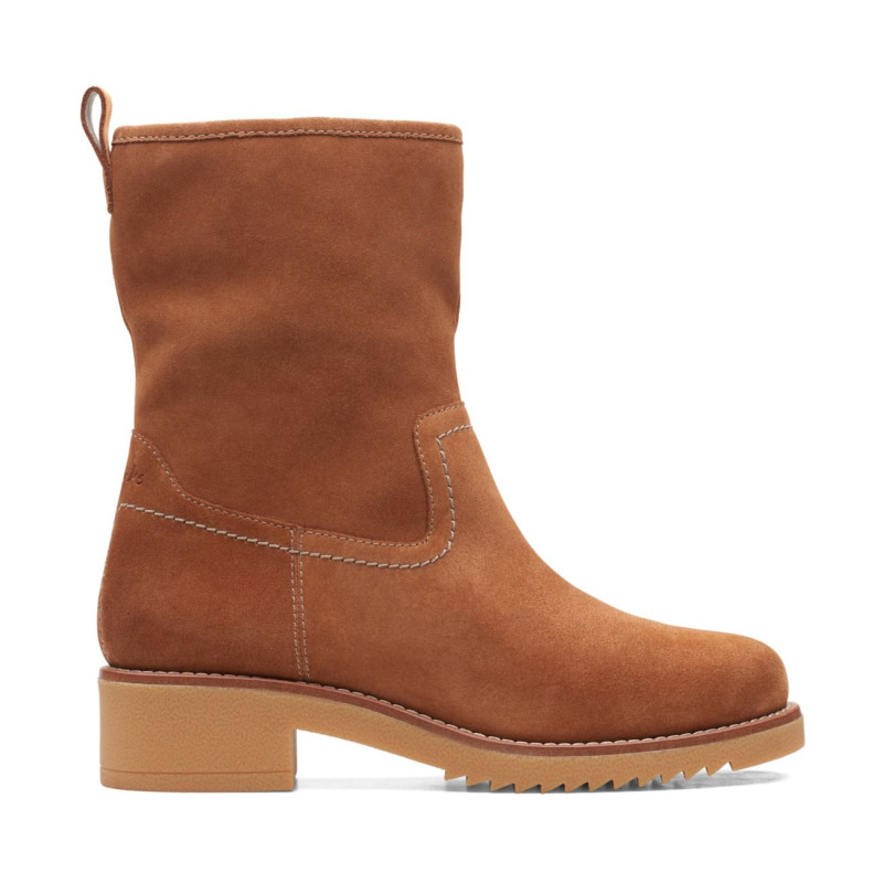 Eden Mid Hi Dark Tan Suede Eden Mid Hi Dark Tan Suede