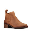 Memi Zip Dark Tan Leather Memi Zip Dark Tan Leather