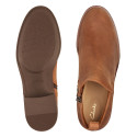 Memi Zip Dark Tan Leather Memi Zip Dark Tan Leather