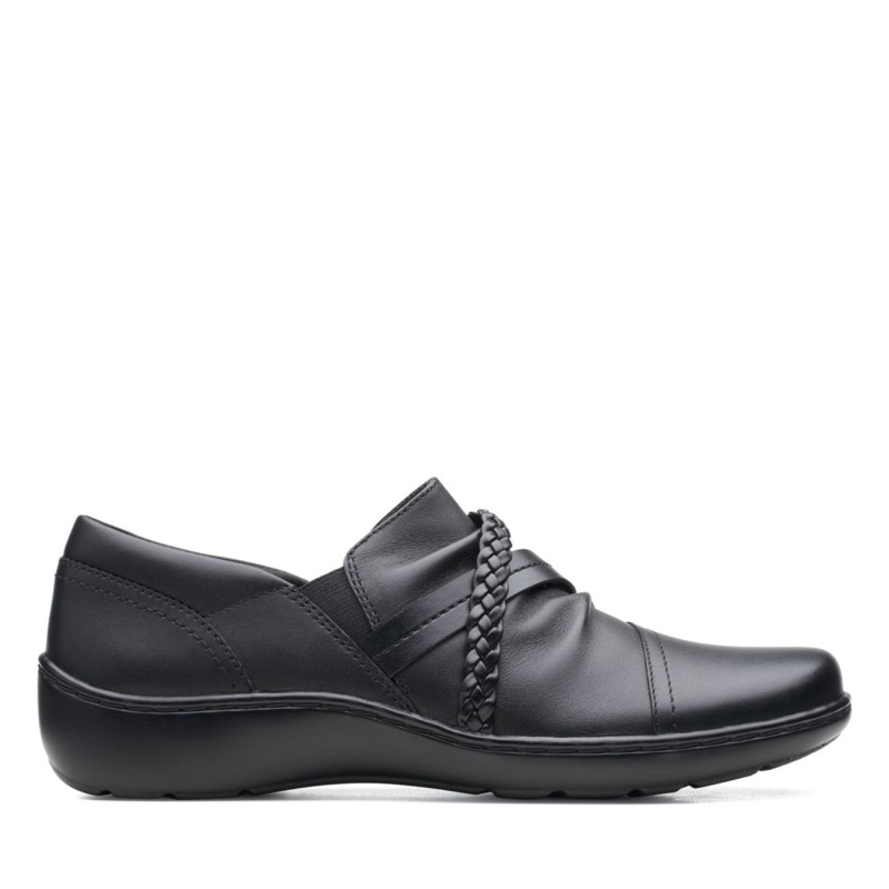 Cora BraidShoe Black Leather Cora BraidShoe Black Leather