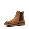 Clarkdale Hall Cognac Suede
