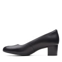 Linnae Pump Black Leather Linnae Pump Black Leather