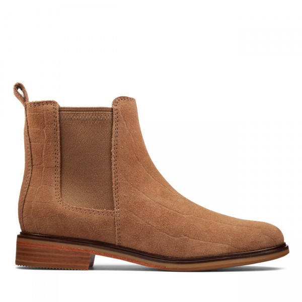 Clarkdale Arlo Tan Croc Clarkdale Arlo Tan Croc