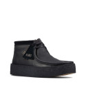 Wallabee Cup Boot Black Leather Wallabee Cup Boot Black Leather