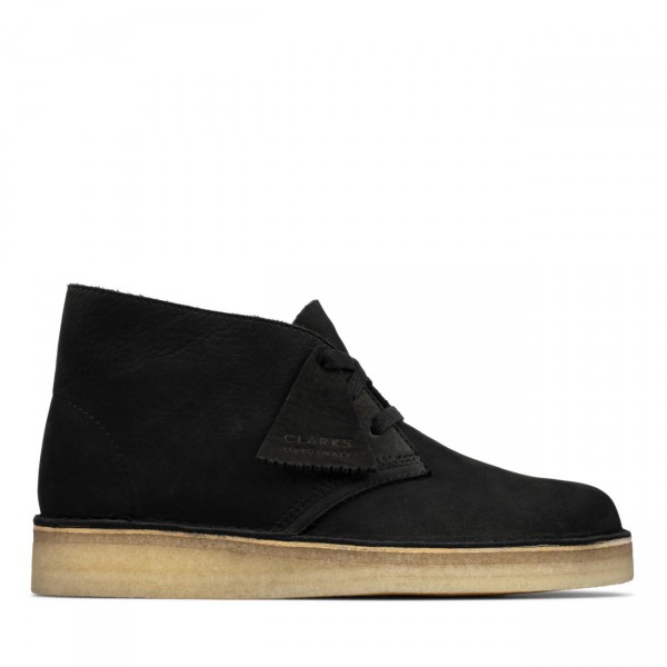 Desert Coal Black Nubuck