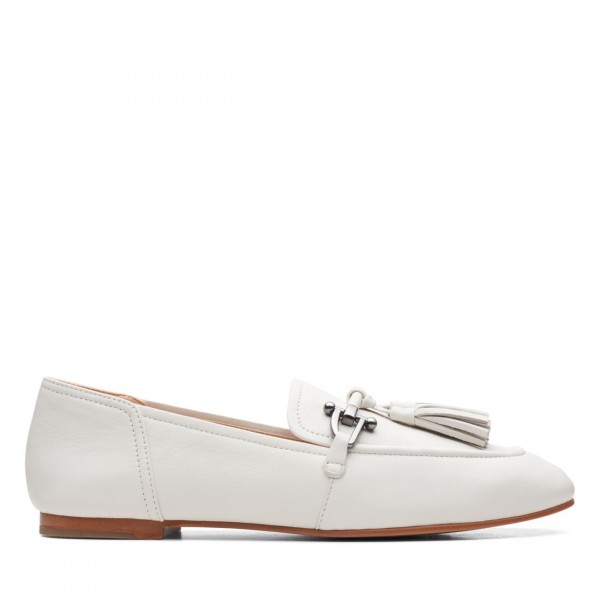 Pure 2 Tassel White Leather Pure 2 Tassel White Leather