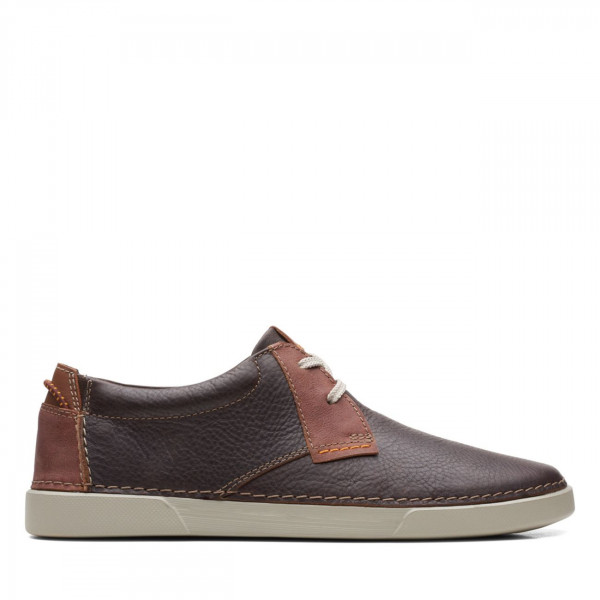 Gereld Low Dark Brown Leather Gereld Low Dark Brown Leather