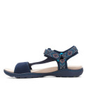 Amanda Step Navy Suede