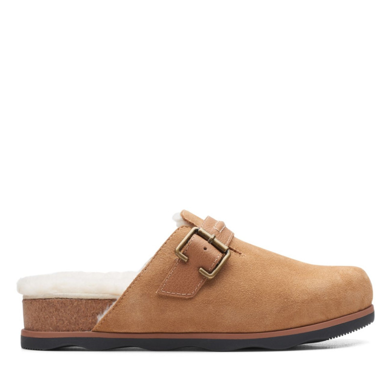 Brynn Slide Tan Suede Brynn Slide Tan Suede