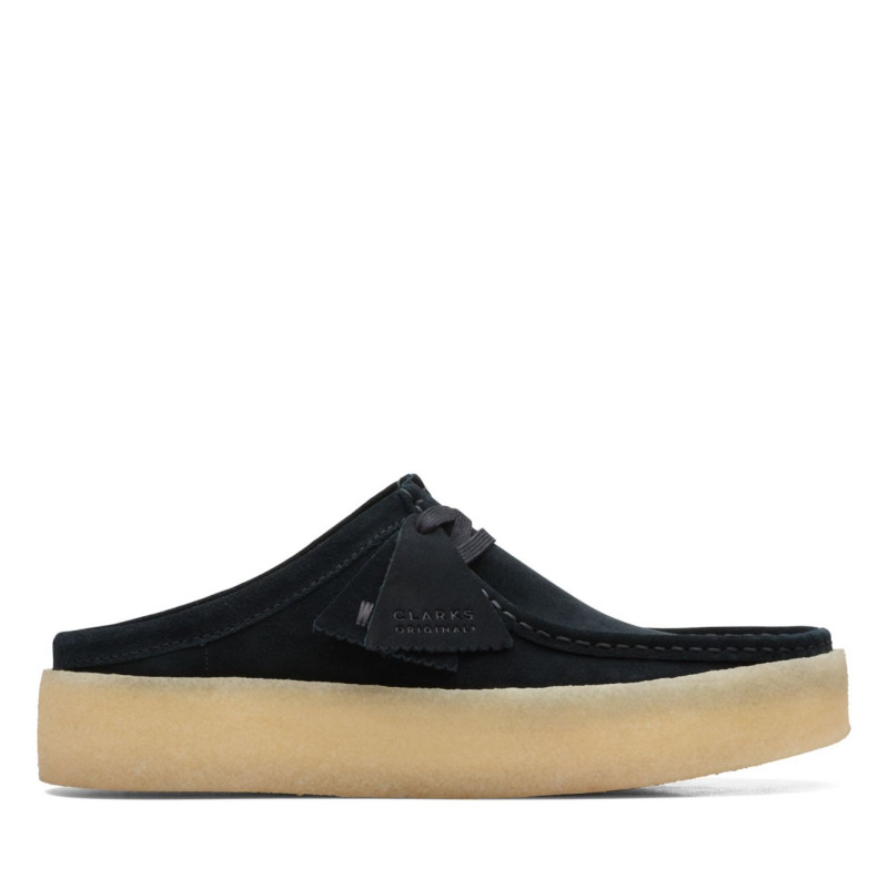 Wallabee Cup Lo Black Suede