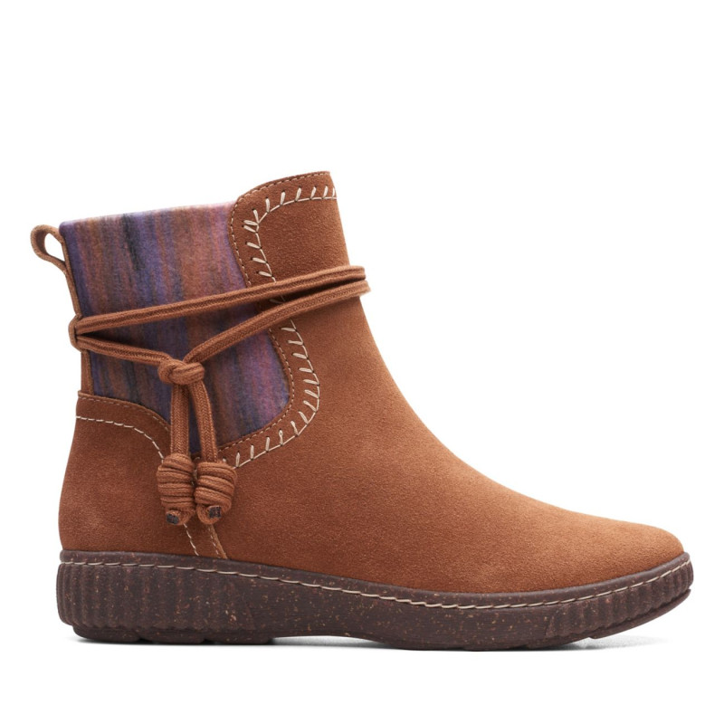 Caroline Lily Dark Tan Suede Caroline Lily Dark Tan Suede