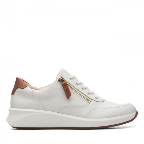 Un Rio Zip White Leather Un Rio Zip White Leather