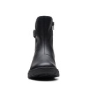 Calla Mid Black Leather Calla Mid Black Leather