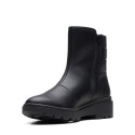 Calla Mid Black Leather Calla Mid Black Leather