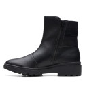 Calla Mid Black Leather Calla Mid Black Leather