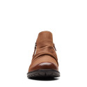 Clarkwell Zip Dark Tan Leather Clarkwell Zip Dark Tan Leather