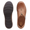 Magnolia Zip Dark Tan Leather Magnolia Zip Dark Tan Leather