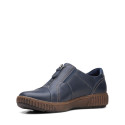Magnolia Zip Navy Leather Magnolia Zip Navy Leather