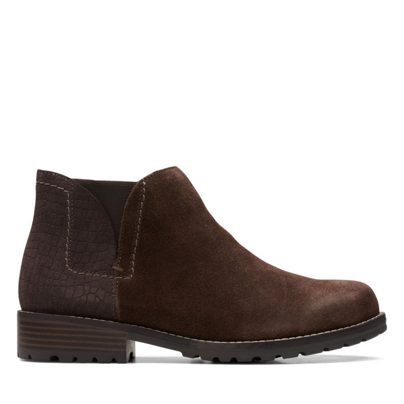 Clarkwell Demi Dark Brown Combi Clarkwell Demi Dark Brown Combi