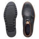 Barnes Plain Black Leather