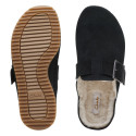 Brookleigh Mule Black Suede Warmlined Brookleigh Mule Black Suede Warmlined
