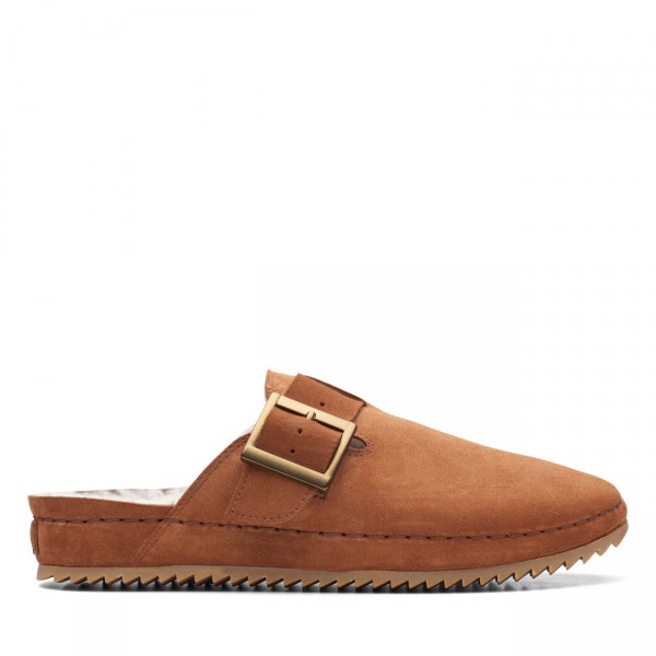 Brookleigh Mule Tan Warmlined Suede Brookleigh Mule Tan Warmlined Suede