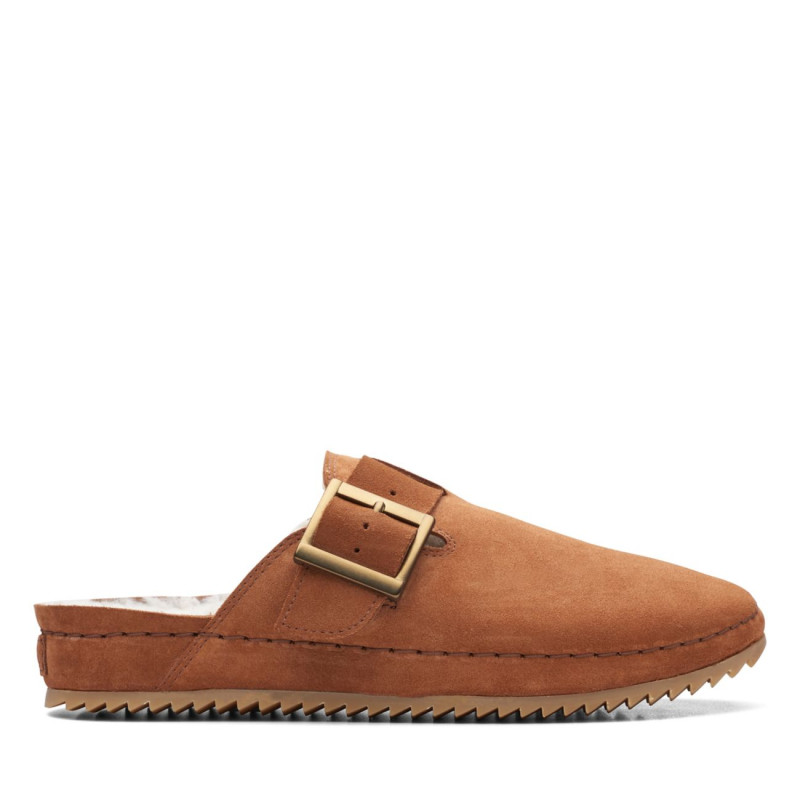 Brookleigh Mule Tan Warmlined Suede Brookleigh Mule Tan Warmlined Suede