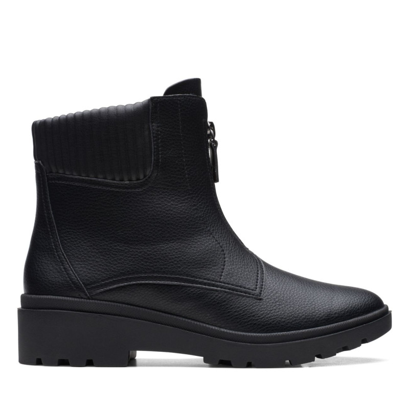 Calla Zip Black Leather Calla Zip Black Leather