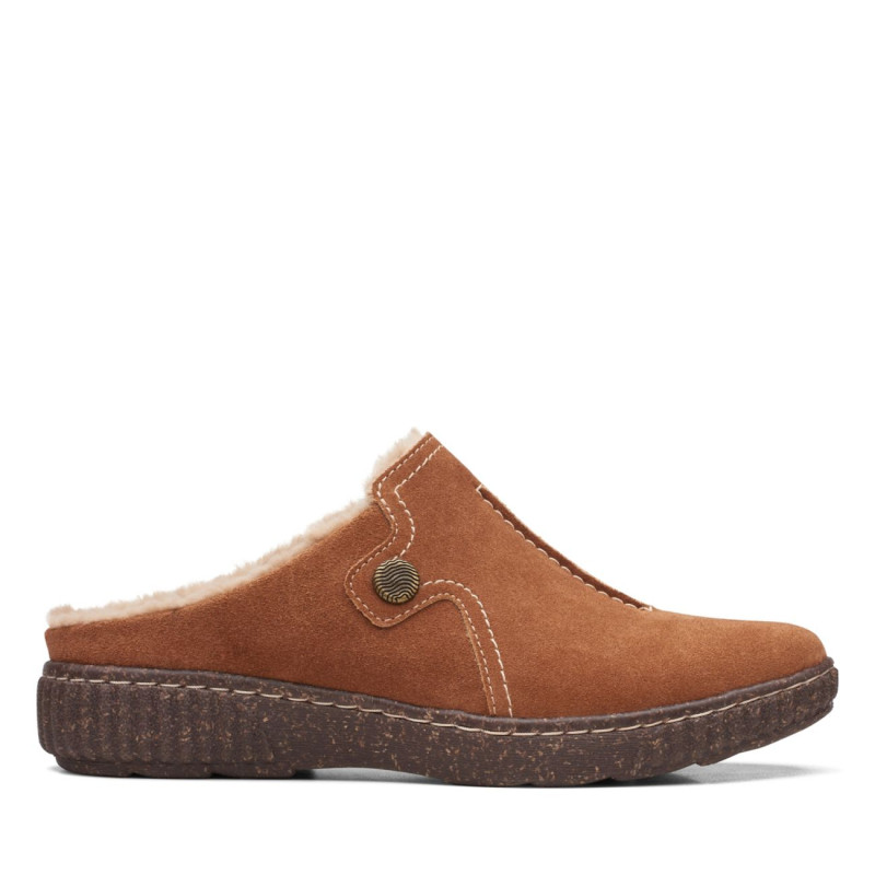 Caroline Step Dark Tan Suede Caroline Step Dark Tan Suede