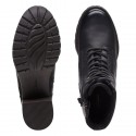 Clarkwell Lace Black Warmlined Leather Clarkwell Lace Black Warmlined Leather