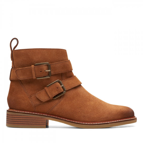 Cologne Buckle Dark Tan Suede Cologne Buckle Dark Tan Suede
