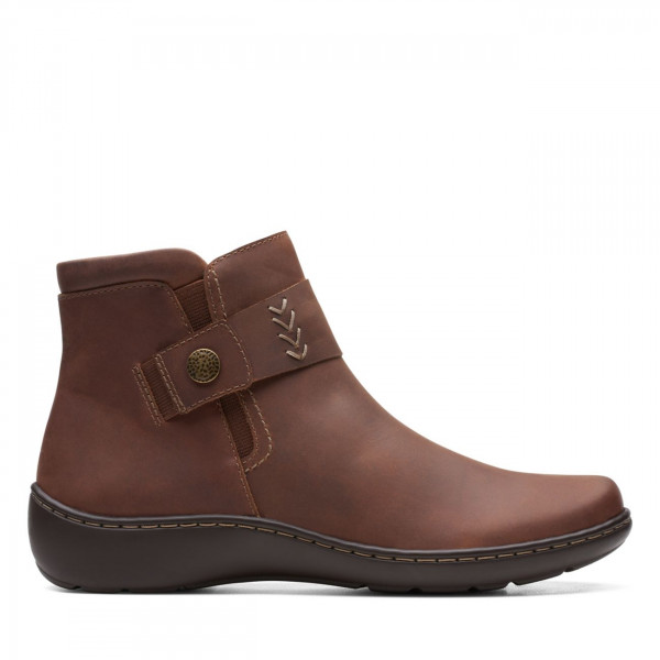 Cora Rae Dark Tan Leather Cora Rae Dark Tan Leather