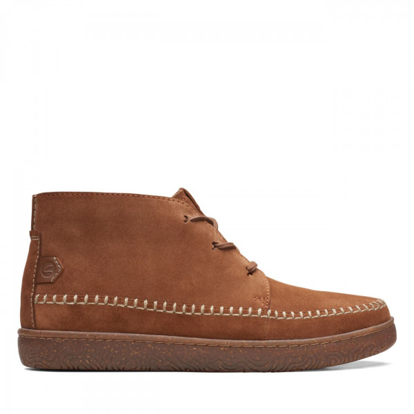 Hodson Mid Cola Suede