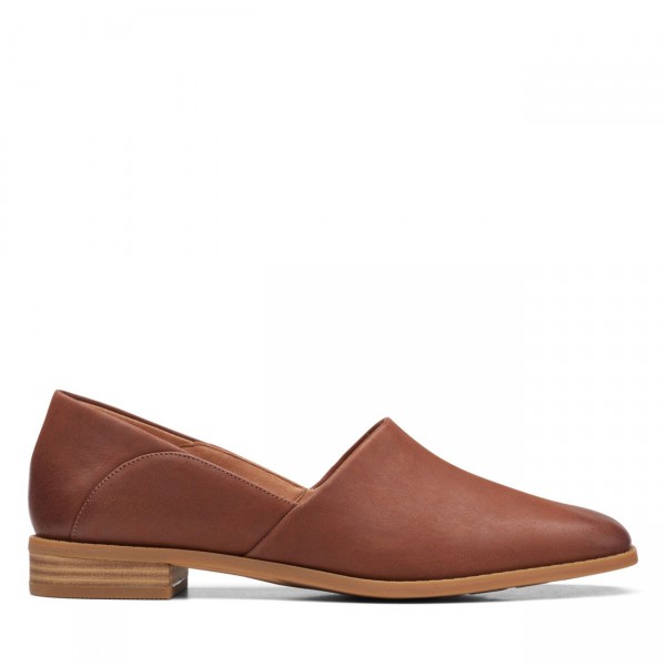 Pure Belle Dark Tan Leather Pure Belle Dark Tan Leather