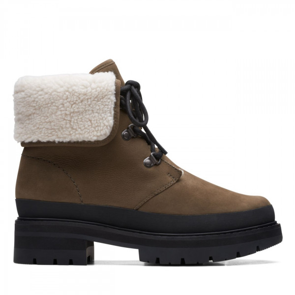 Orianna Turn Dark Olive Warmlined Orianna Turn Dark Olive Warmlined