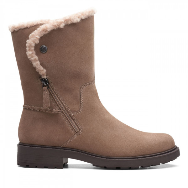 Opal Zip Pebble Suede Opal Zip Pebble Suede
