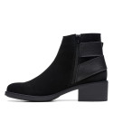 Memi Buckle Black Suede Memi Buckle Black Suede