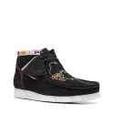 Wallabee Boot Black Embroidery Wallabee Boot Black Embroidery