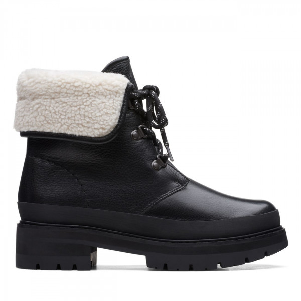 Orianna Turn Black Warmlined Leather Orianna Turn Black Warmlined Leather