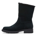 Opal Zip Black Suede Opal Zip Black Suede