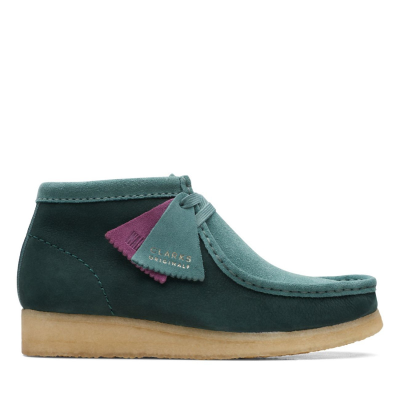 Wallabee Boot Teal Combi Wallabee Boot Teal Combi
