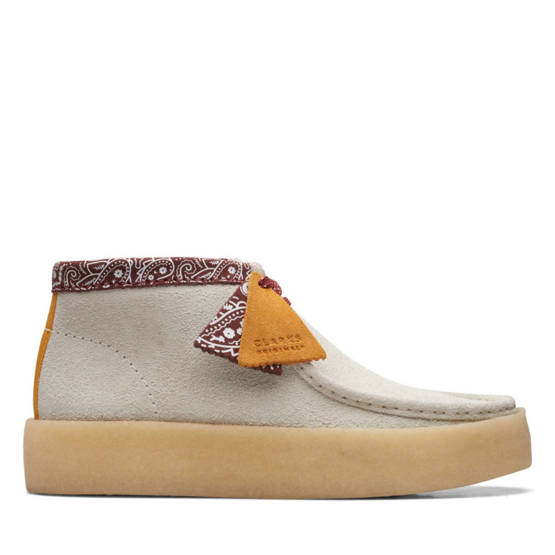 Wallabee Cup Boot White Interest Wallabee Cup Boot White Interest