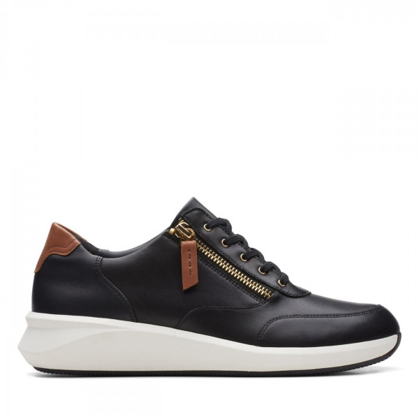 Un Rio Zip Black Leather Un Rio Zip Black Leather