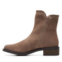 Maye Zip Pebble Suede Maye Zip Pebble Suede