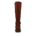 Maye Shine Dark Tan Suede Maye Shine Dark Tan Suede