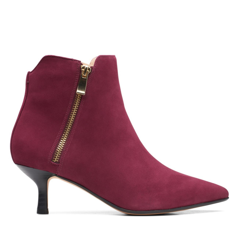 Violet55 Zip Merlot Suede Violet55 Zip Merlot Suede