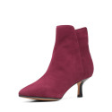 Violet55 Zip Merlot Suede Violet55 Zip Merlot Suede