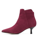 Violet55 Zip Merlot Suede Violet55 Zip Merlot Suede